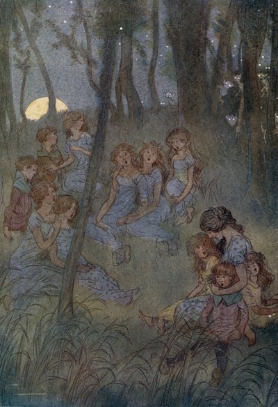 ウィンザーの陽気な妻のイラスト 作： Hugh Thomson